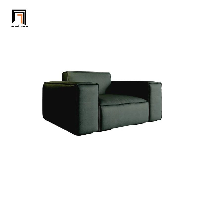 Bộ ghế sofa góc cao cấp GT105 Perry da giả 2m75 x 1m7