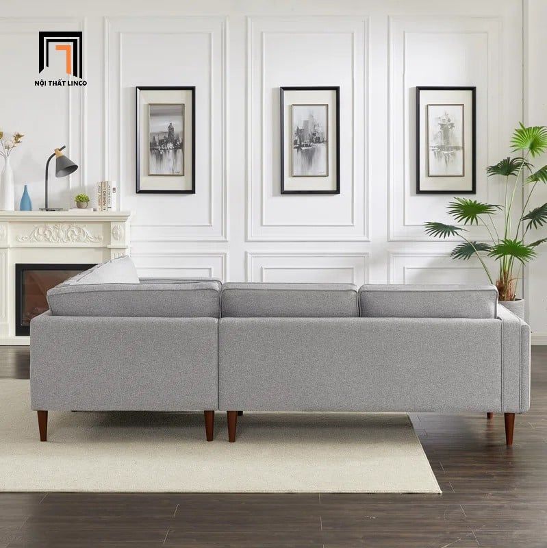 Bộ ghế sofa góc gia đình GT240 Granville 2m4 x 2m4 màu cam