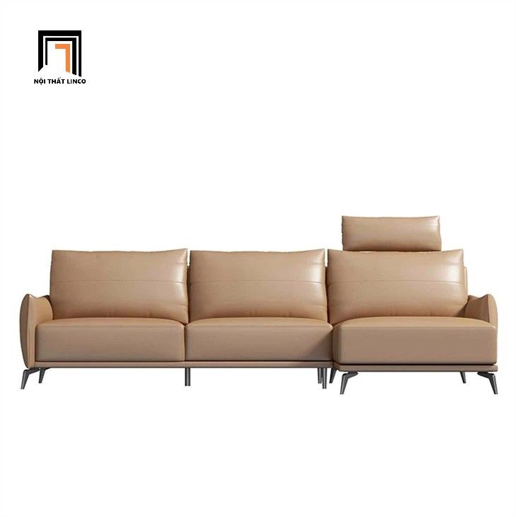 Ghế sofa góc chữ L 2m3 x 1m6 GT237 Panola da công nghiệp