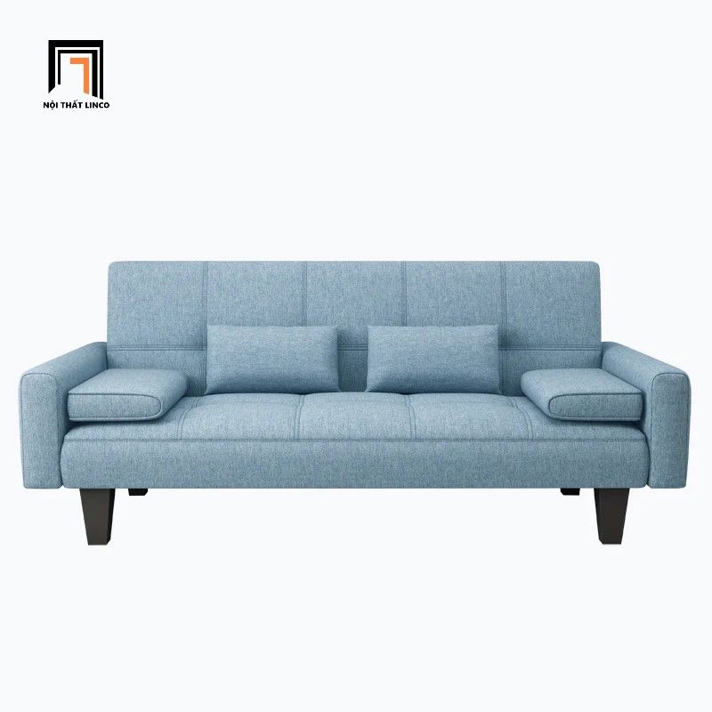 Ghế sofa giường nằm dài 1m9 màu hồng phấn GB59 Sheridan