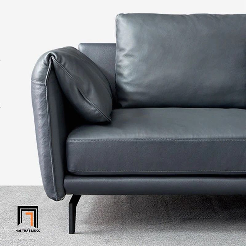 Bộ ghế sofa góc da giả 3m x 1m6 GT147 Santafe cho phòng khách lớn