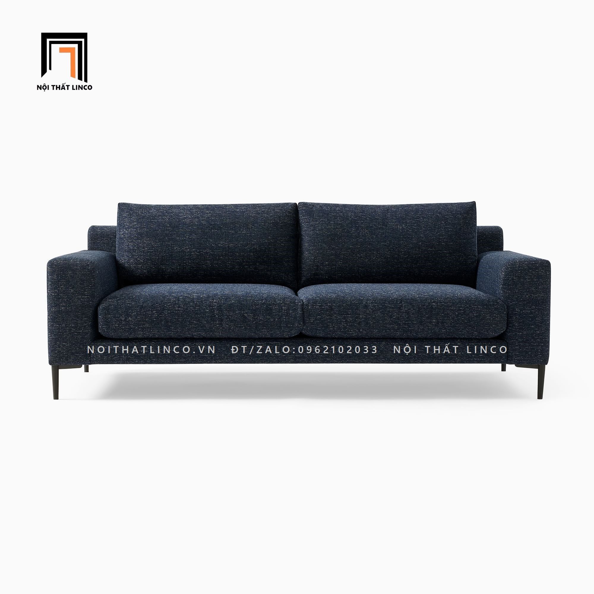 Ghế sofa băng vải bố BT119 Harper 2m cho căn hộ nhỏ