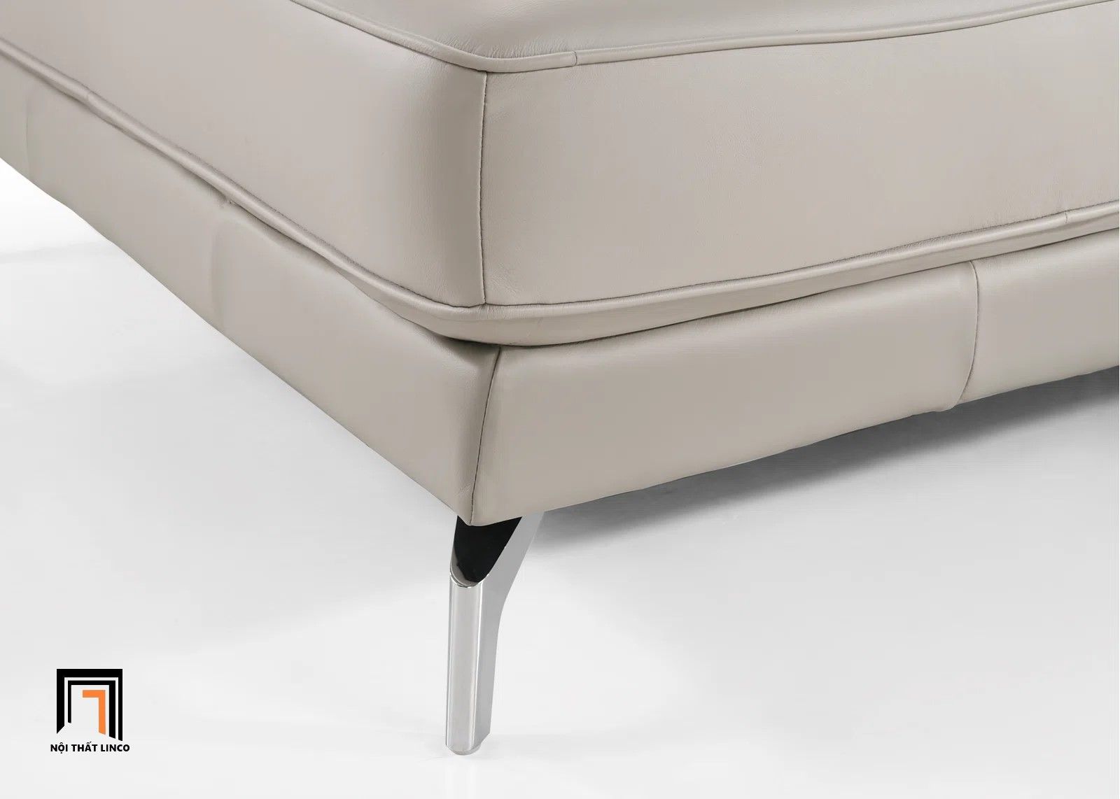 Ghế sofa góc chữ L GT103 2m4 x 1m6 da Pu cho phòng khách