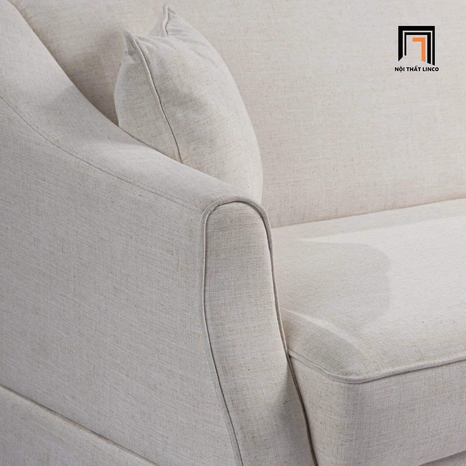 Ghế sofa giường phong cách Âu Mỹ GB102 Milena 2m2 vải nhung