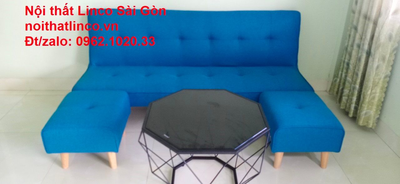 Bộ ghế sofa giường nằm mini giá rẻ hiện đại ở tại Nội thất Linco Sài Gòn HCM