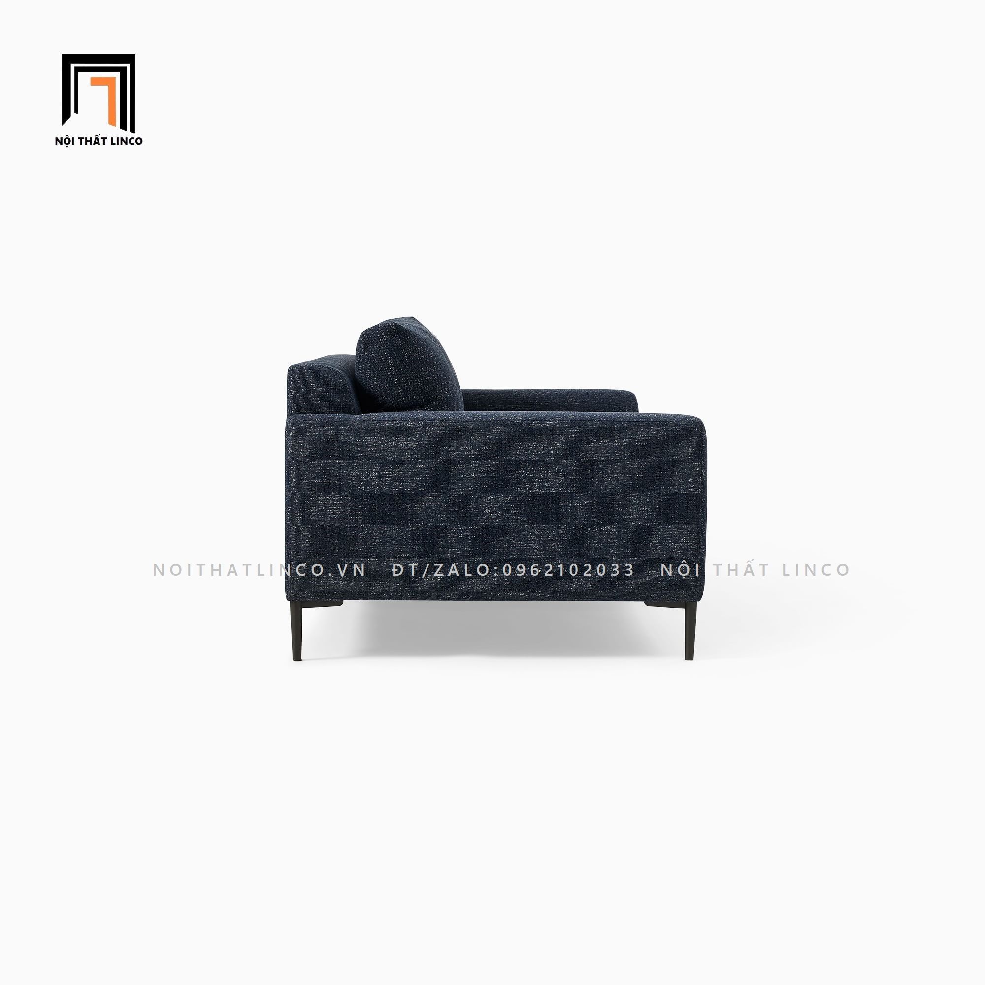 Ghế sofa băng vải bố BT119 Harper 2m cho căn hộ nhỏ