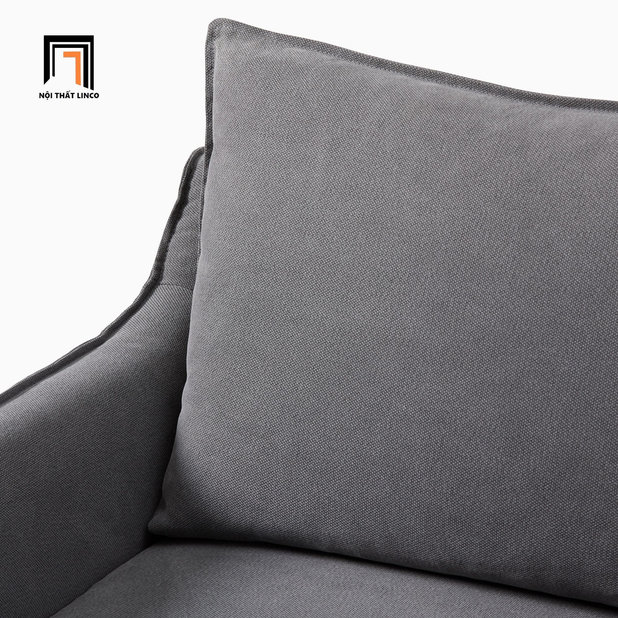 Ghế sofa đơn thư giãn DT24 Easton ngồi đọc sách xám đậm