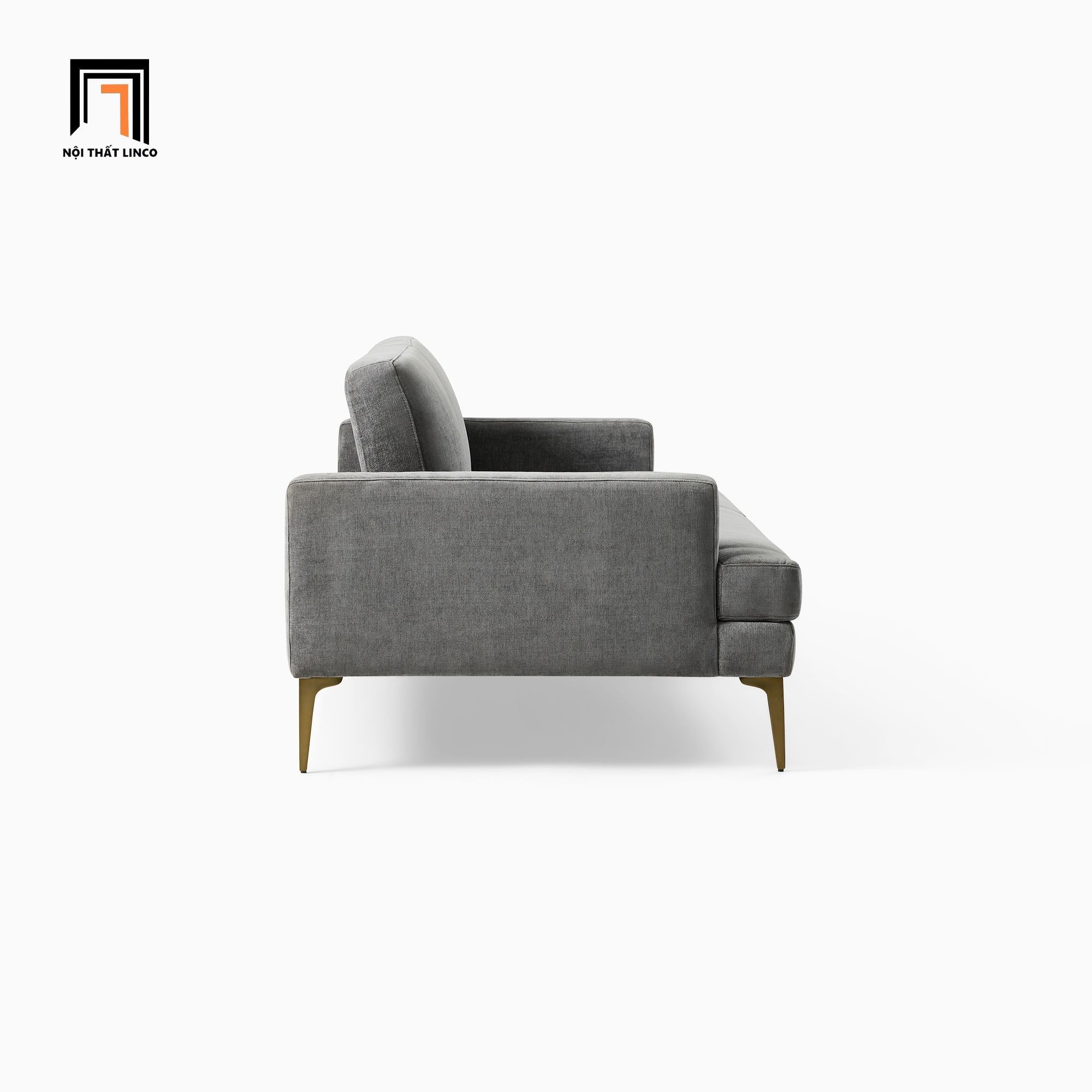Ghế sofa giường nằm GB12 Andes 2m màu xám lông chuột