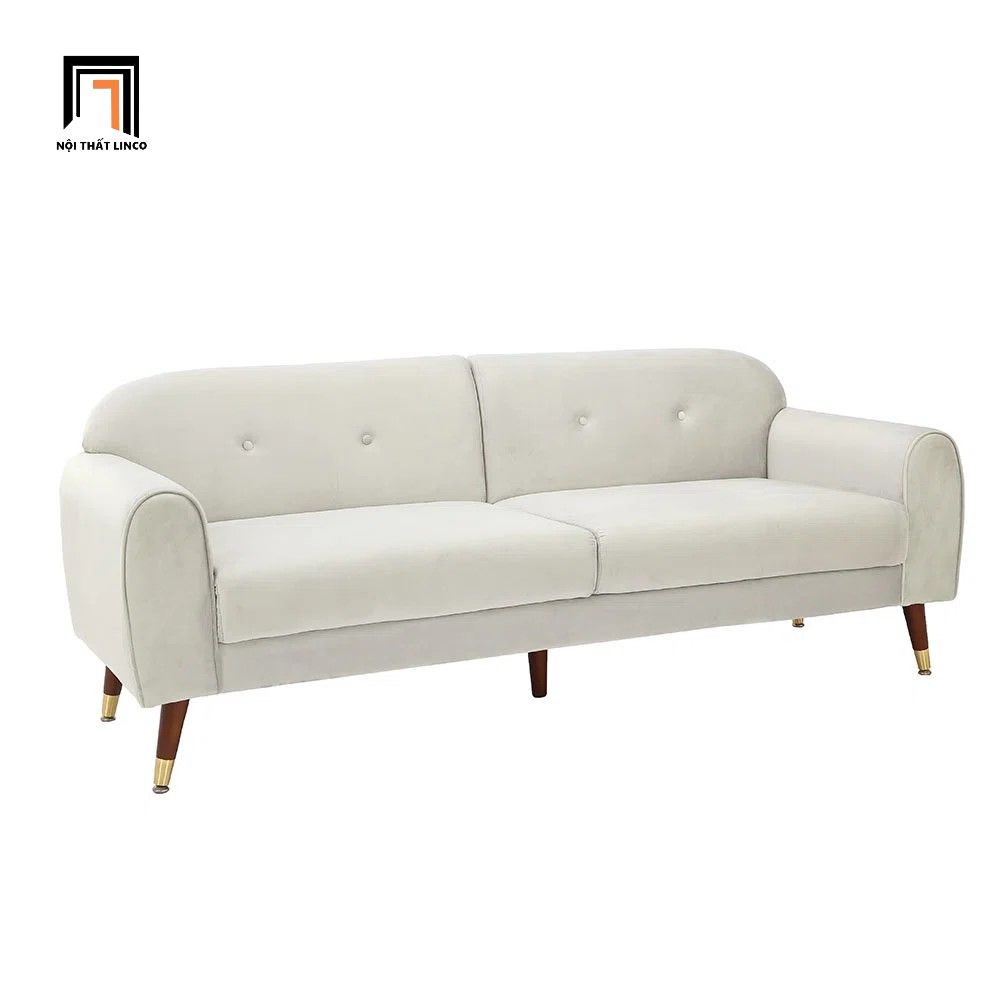 Ghế sofa băng nhỏ dài 2m BT167 Chesa vải nhung đẹp
