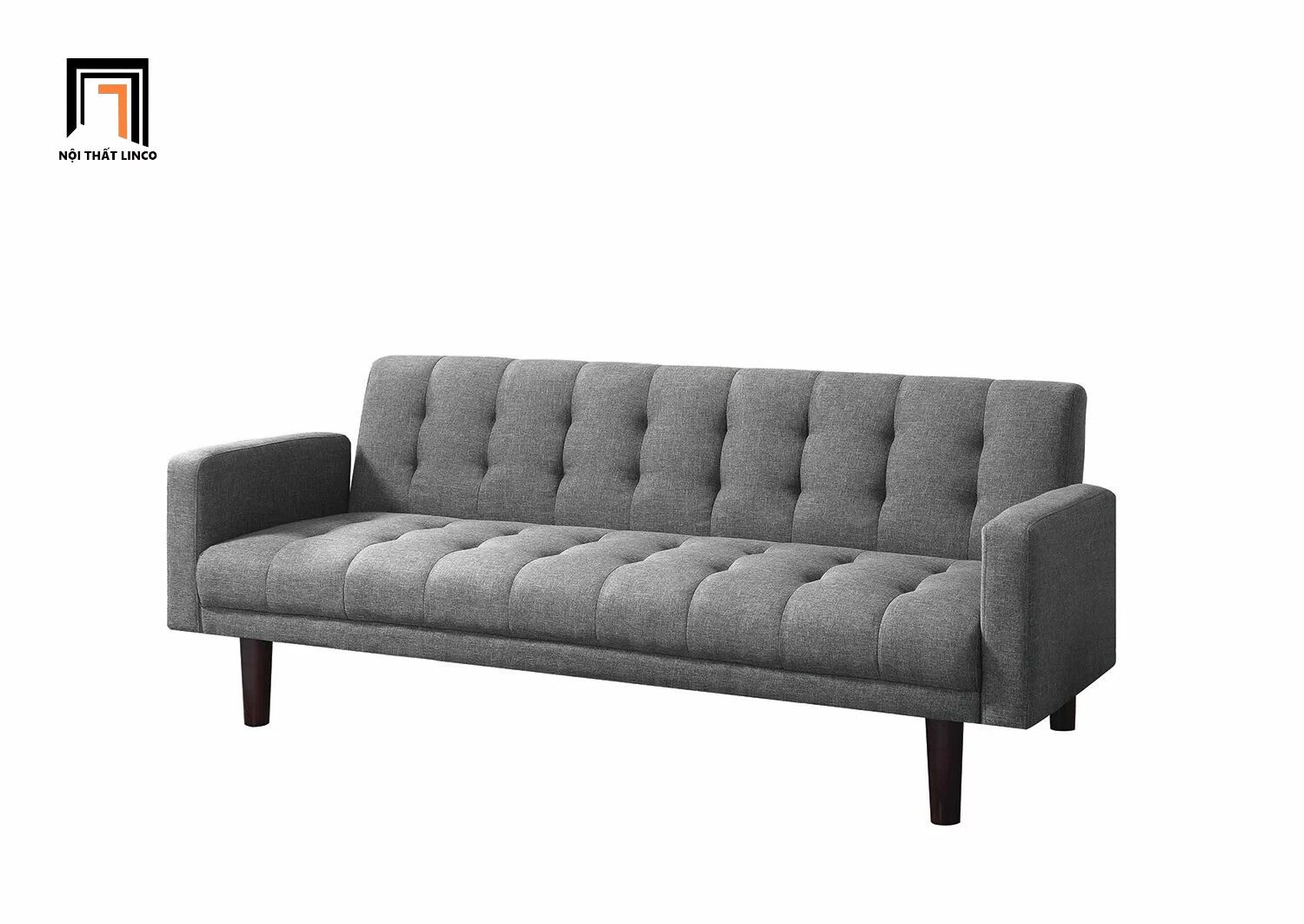 Ghế sofa giường gấp gọn dài 2m GB76 Batrie màu xám giá rẻ