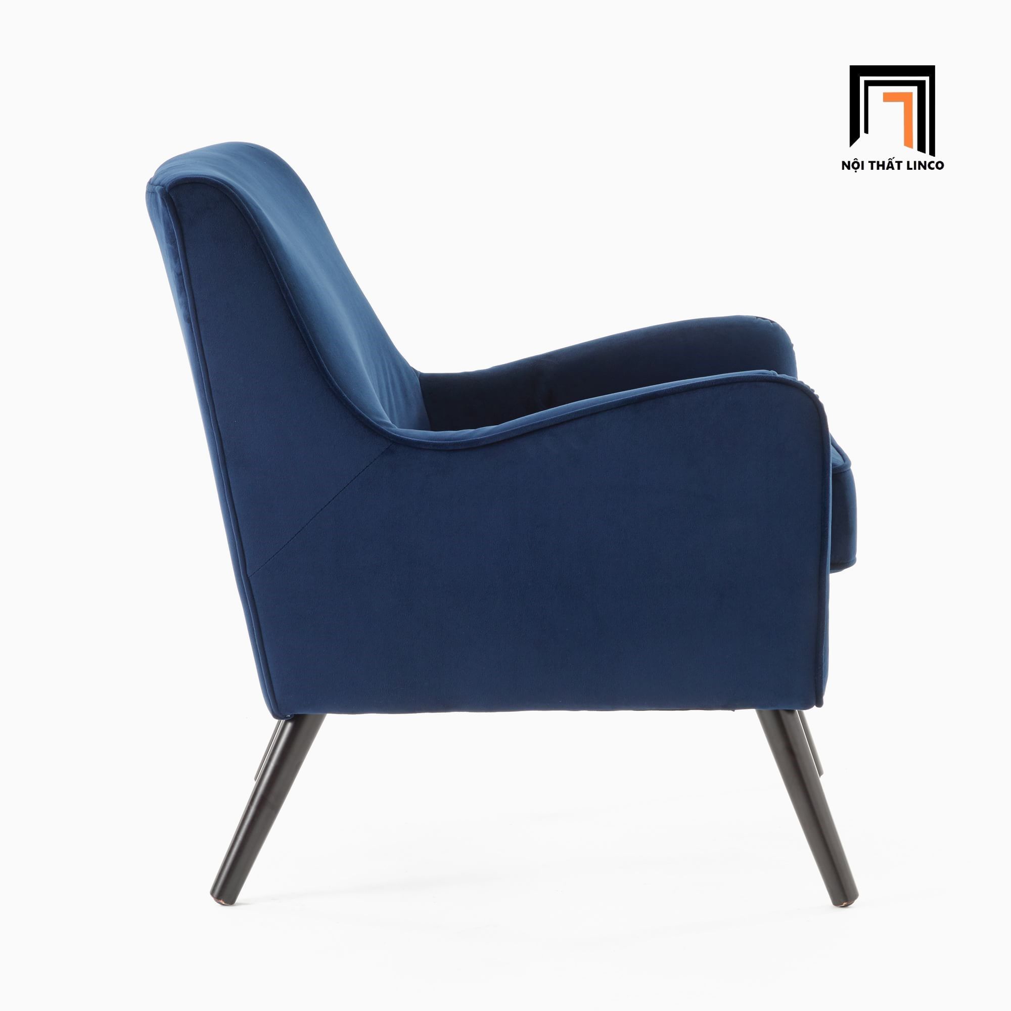 Ghế sofa đơn 1 người ngồi DT17 Nooker màu xanh đen