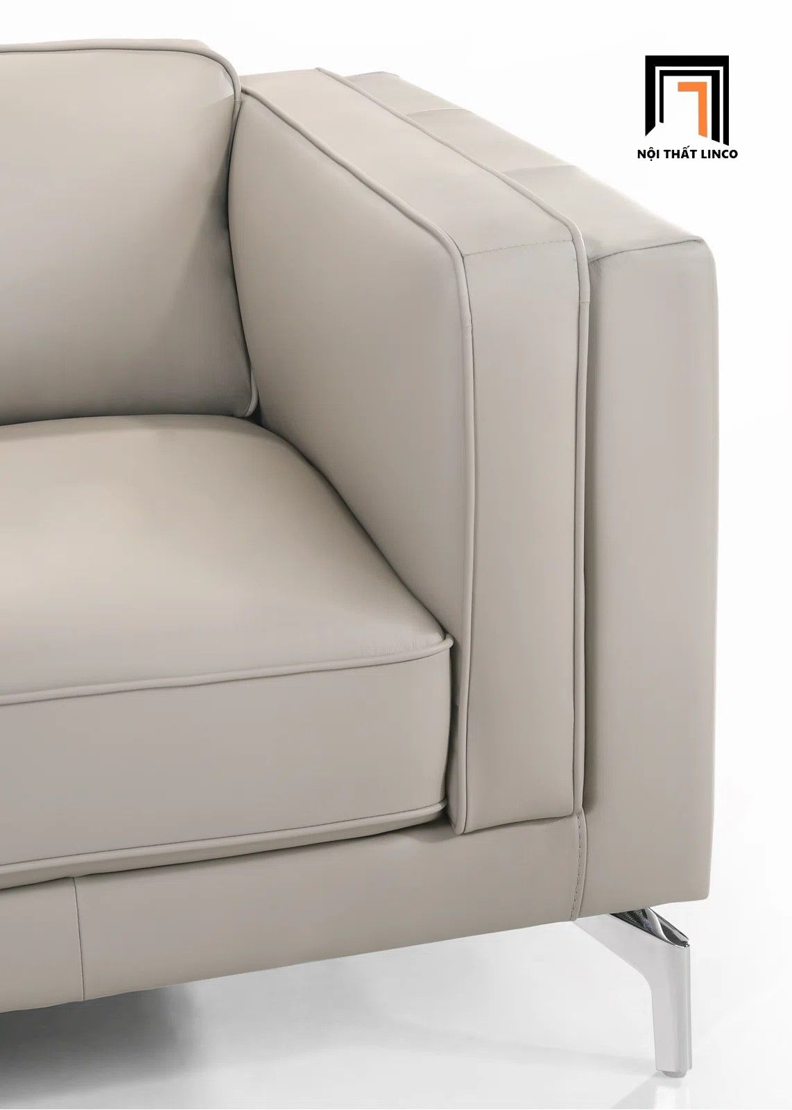 Ghế sofa góc chữ L GT103 2m4 x 1m6 da Pu cho phòng khách