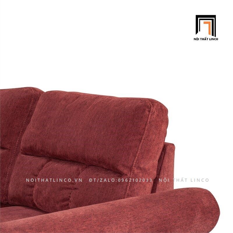 Bộ ghế sofa góc chữ L gia đình GT65 Retic 2m2 x 1m5 vải bố