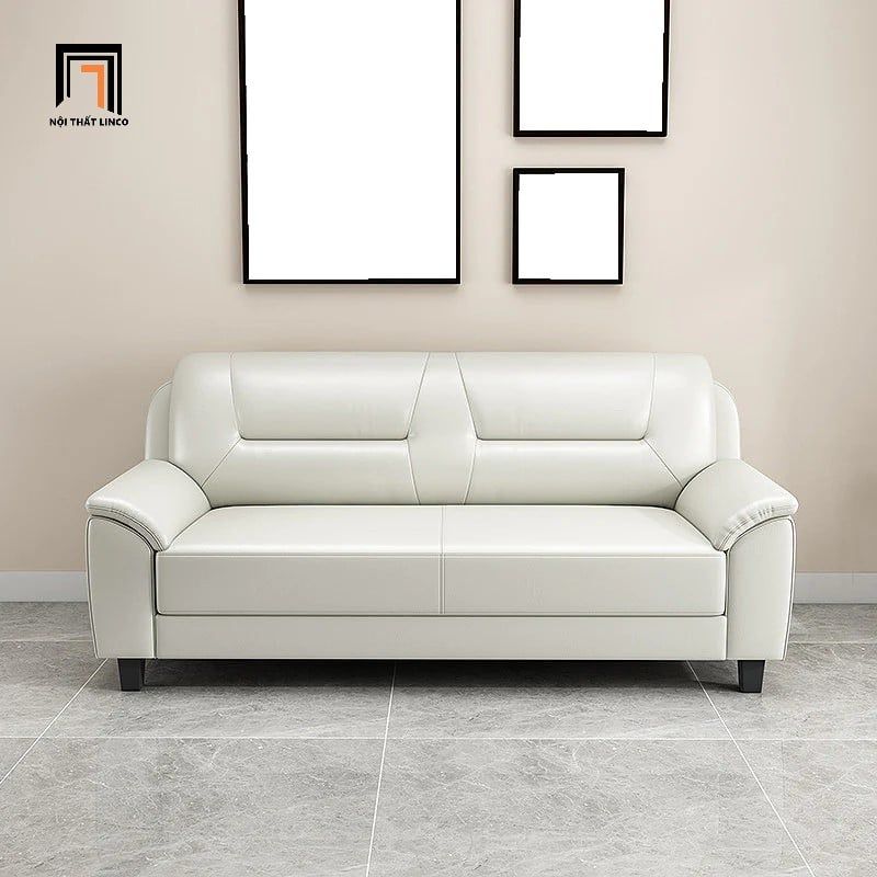 Sofa băng da công nghiệp BT158 Rabot dài 1m7 nhỏ gọn