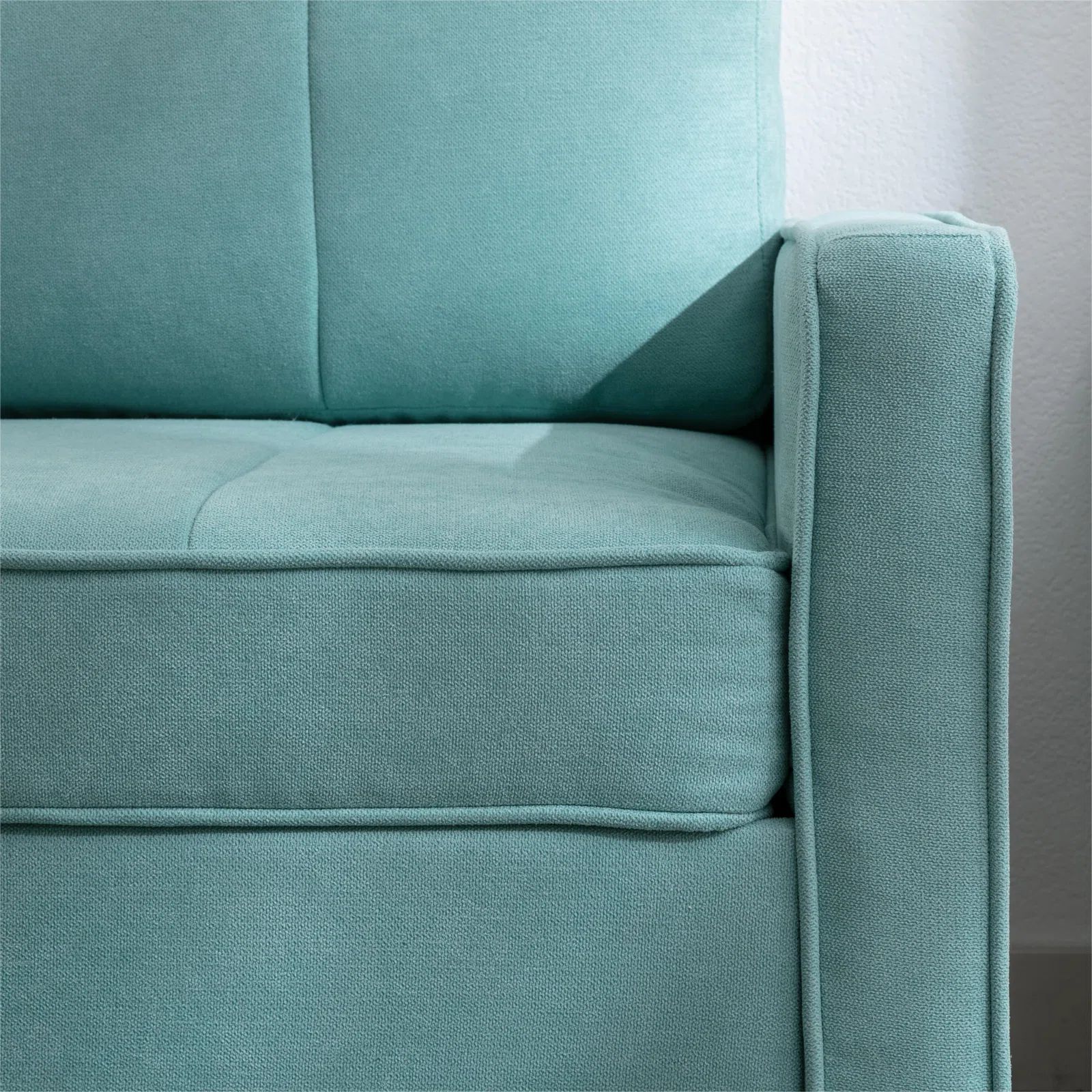 Ghế sofa băng nỉ giá rẻ BT242 Ashtan cho nhà nhỏ xám đậm