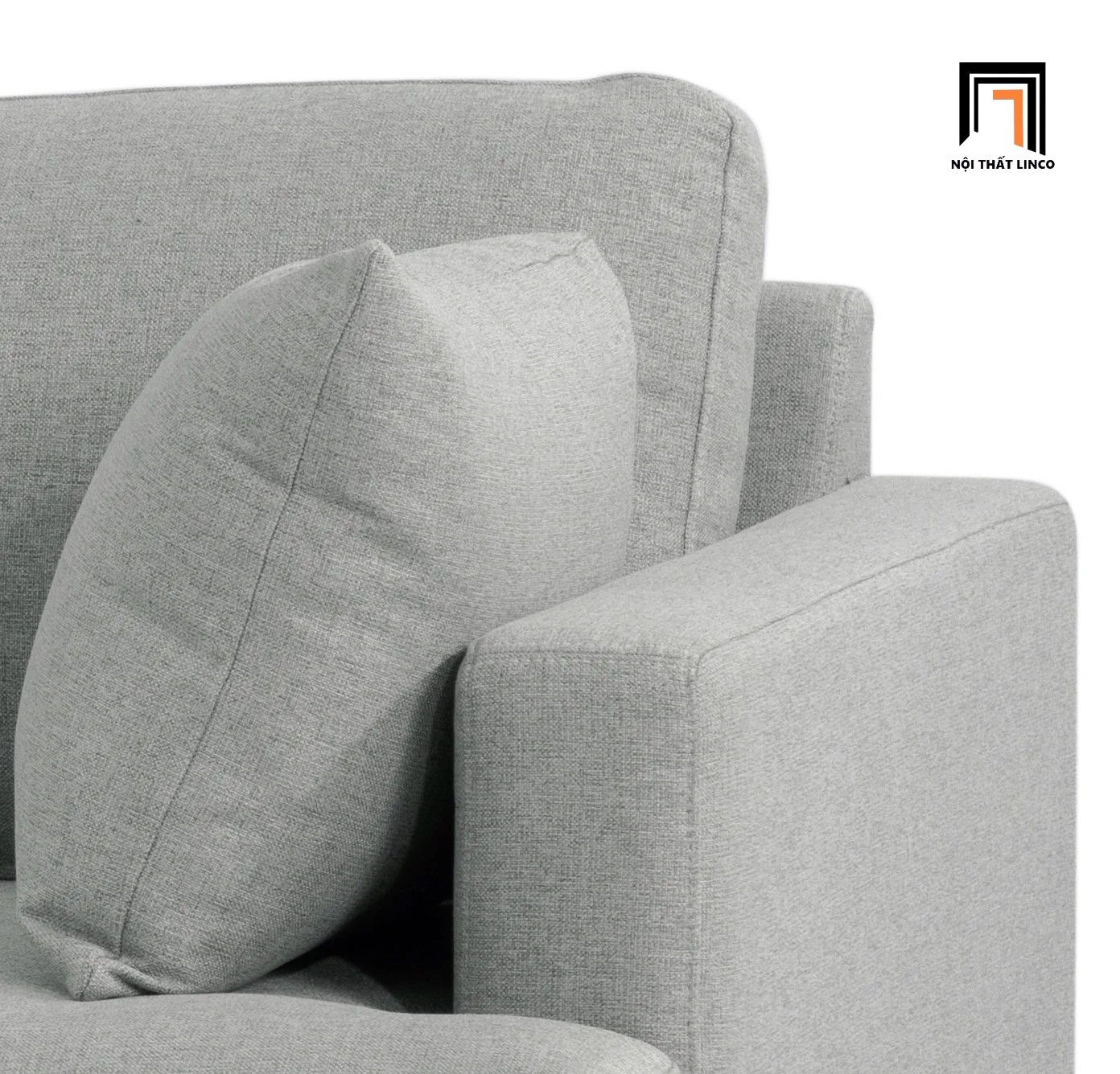 Ghế sofa băng dài giá rẻ BT213 Laguna dài 1m9 xám ghi