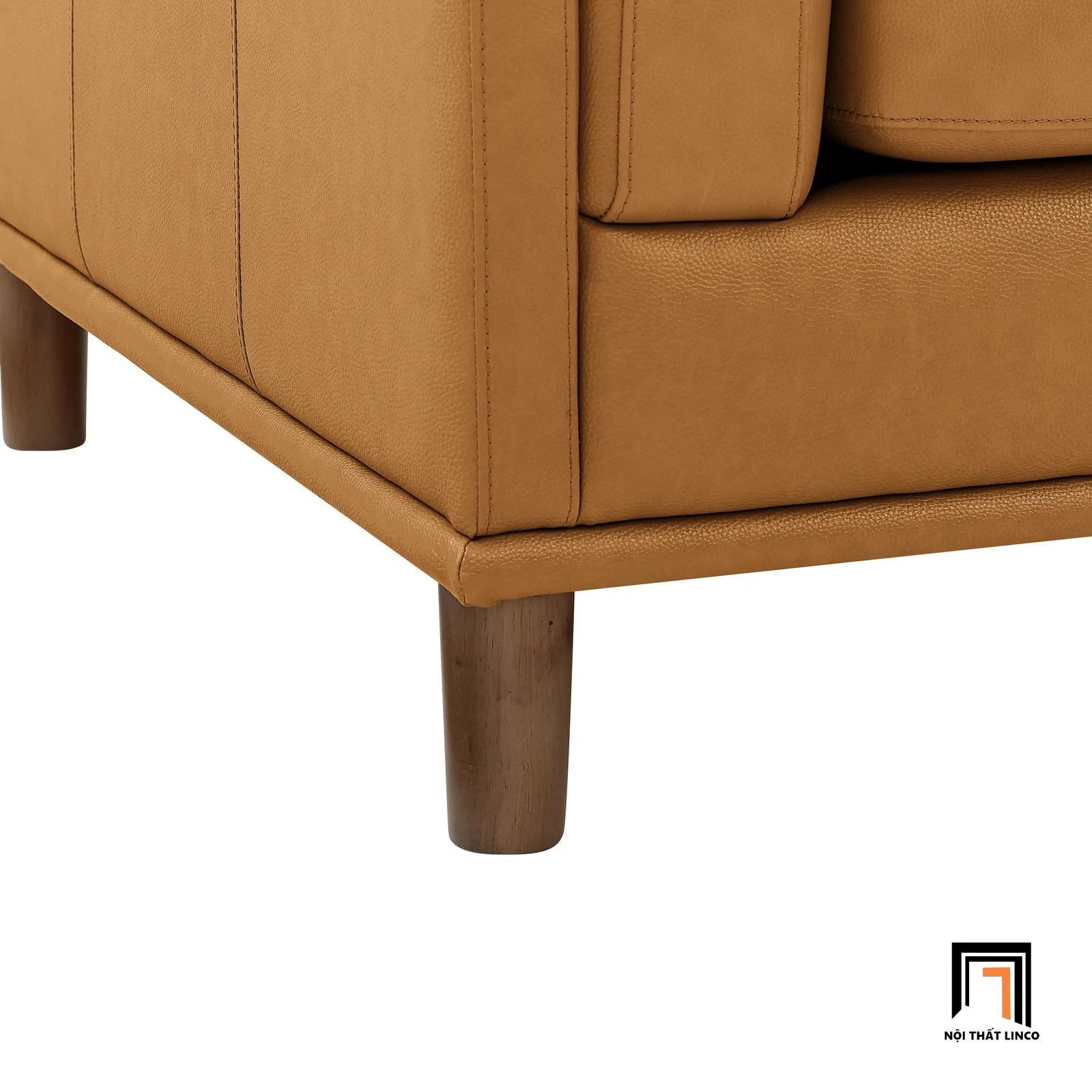Ghế sofa bọc da giả 1 chỗ ngồi DT59 Kassy cho gia đình