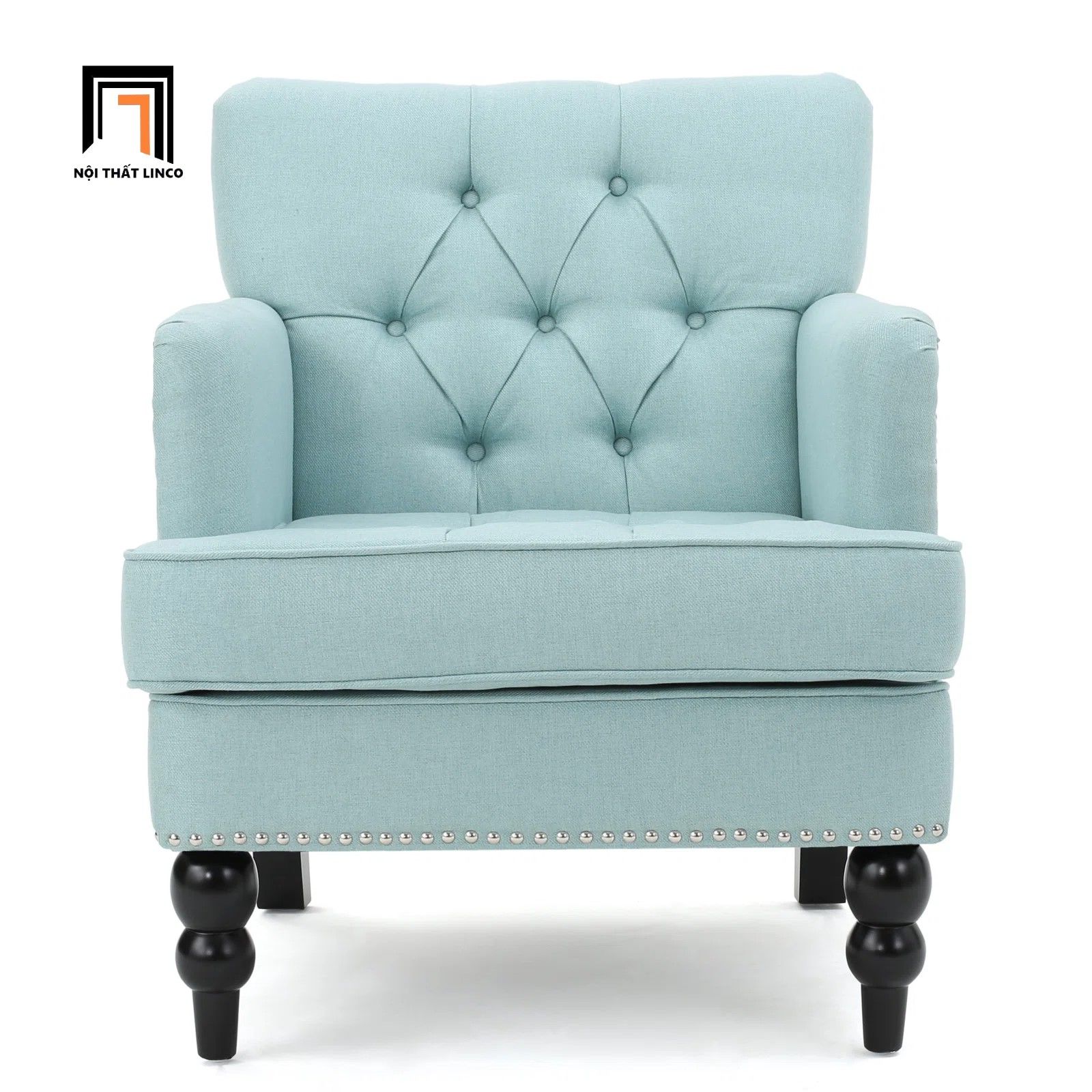 Ghế sofa đơn ngồi đọc sách DT40 Cozine vải nỉ cao cấp