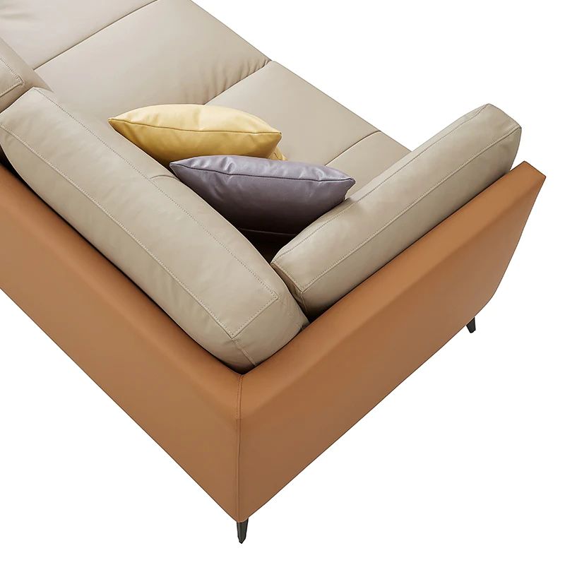Ghế sofa băng dài 2m1 da giả BT247 Martisse phòng khách hiện đại