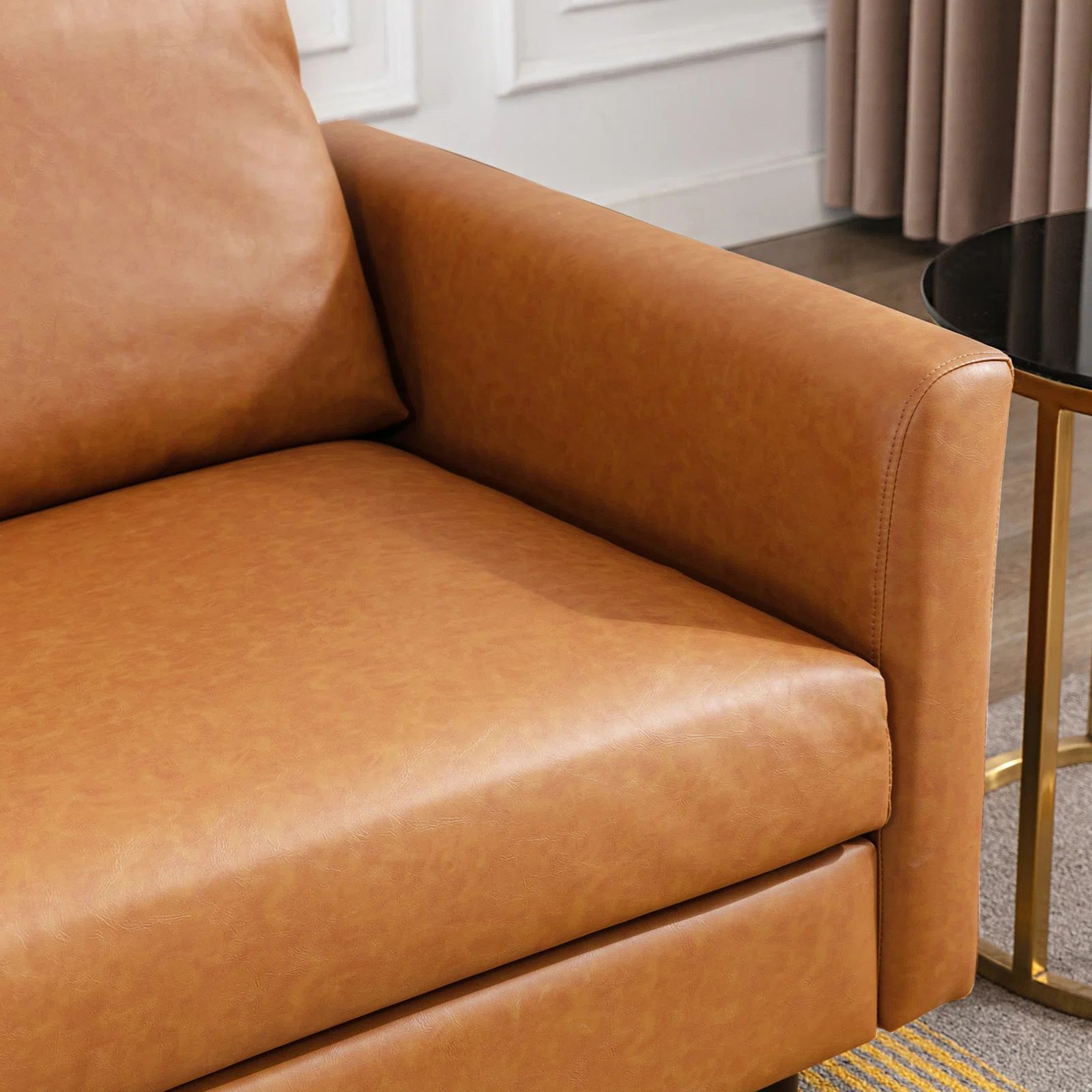 Ghế sofa băng da giả dài 1m9 BT235 Vega cho văn phòng giá rẻ