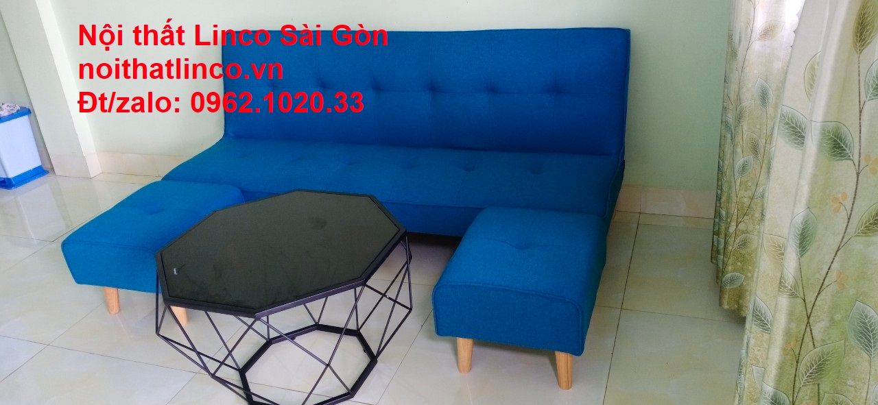 Bộ ghế sofa giường nằm mini giá rẻ hiện đại ở tại Nội thất Linco Sài Gòn HCM
