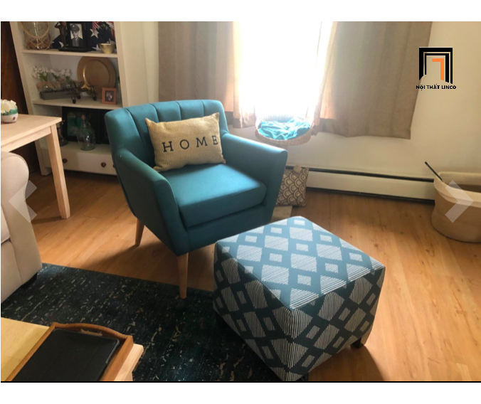 Ghế sofa đơn nhỏ gọn DT25 Licur cho phòng nhỏ