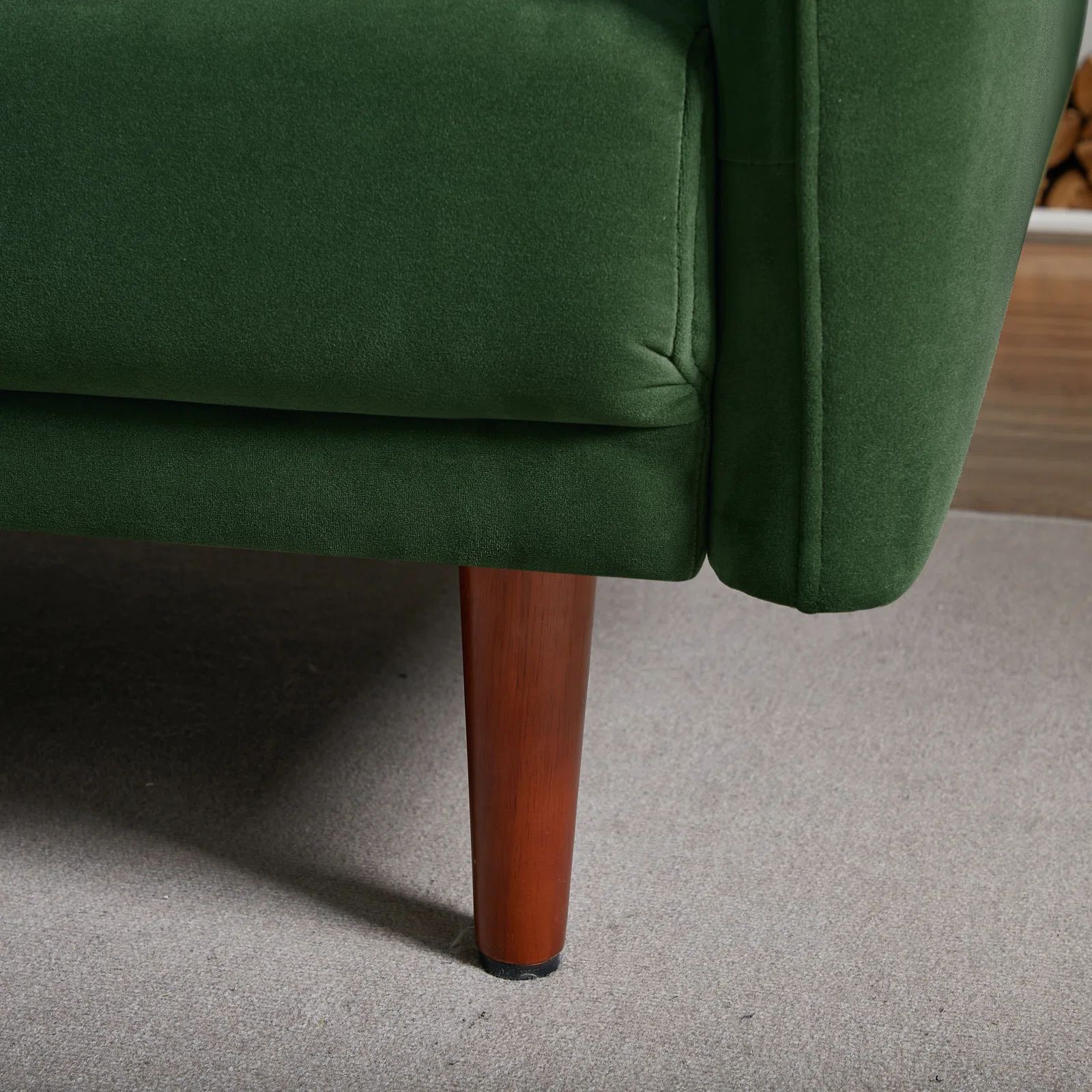 Ghế sofa giường xinh xắn 1m9 GB45 Cancio vải nhung nỉ