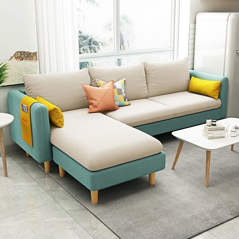 Bộ ghế sofa góc L vải nỉ GT152 Taylor 2m2 x 1m6 nhỏ xinh