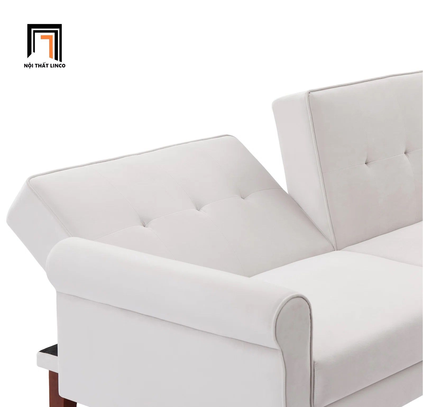 Ghế sofa băng bật giường nằm GB55 Karnstem 2m vải nỉ nhung