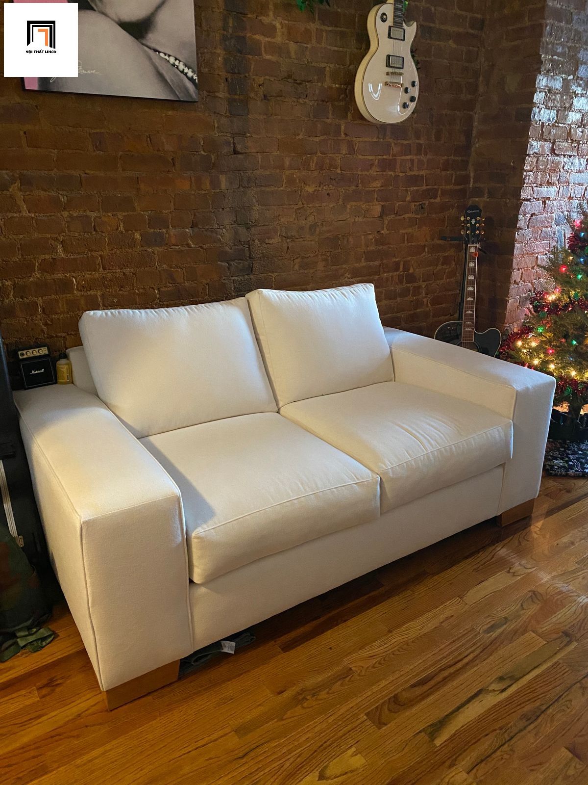 Ghế sofa băng giá rẻ BT14 dài 1m8 phong cách Bắc Âu