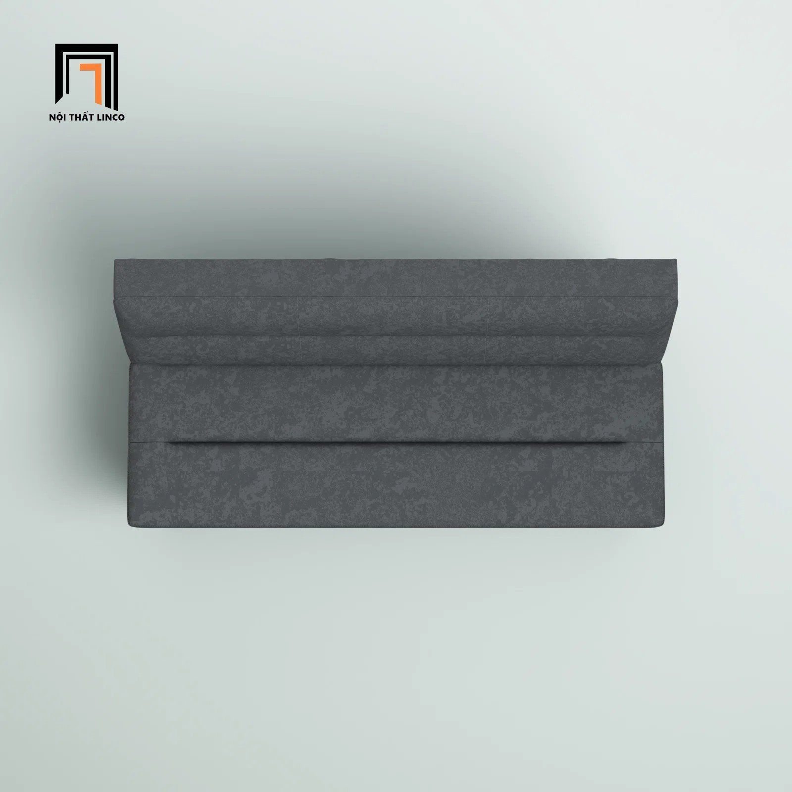 Ghế sofa bed bật giường hiện đại GB86 Fayette dài 1m7 xám đậm