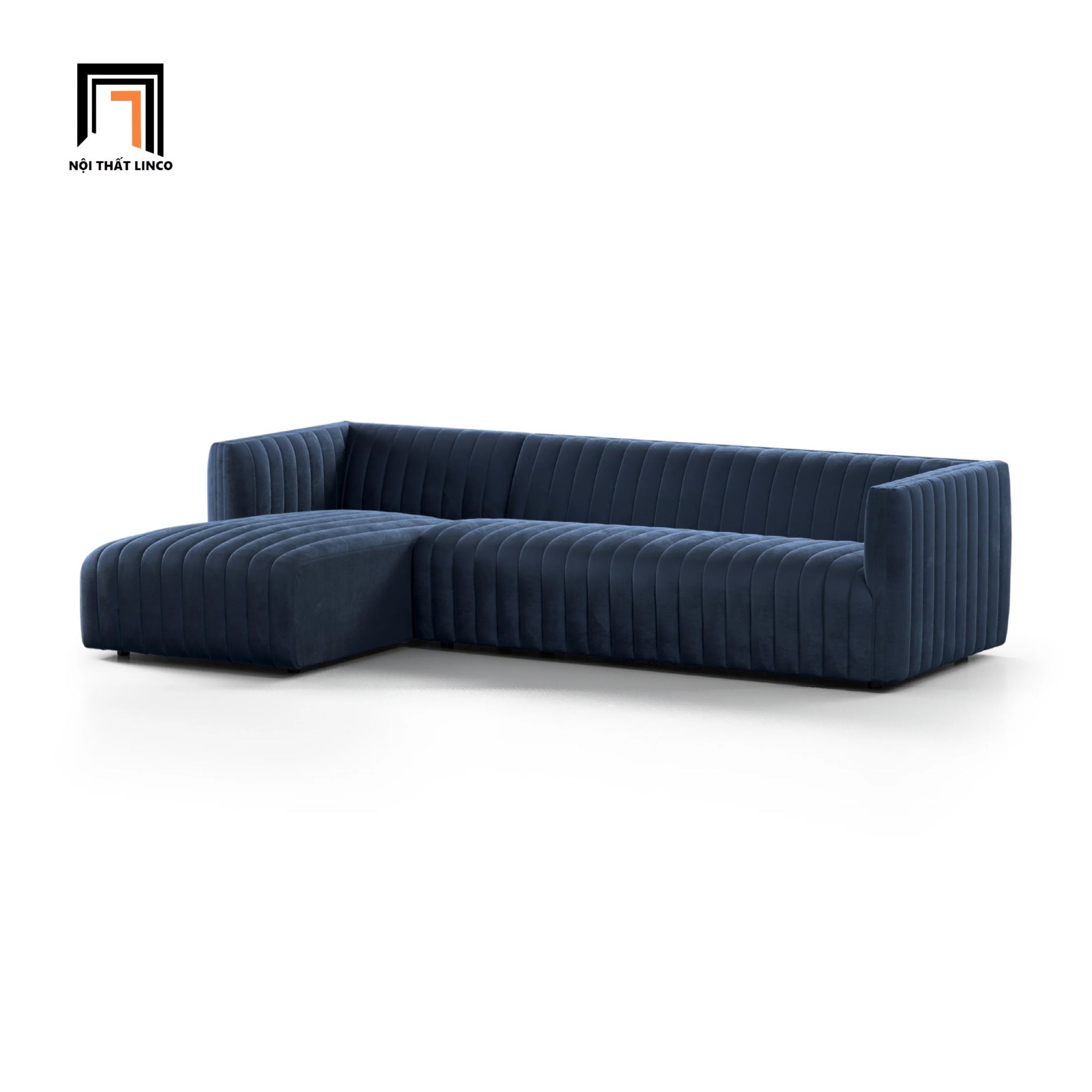Ghế sofa góc chữ L GT80 Augustine 2m4 x 1m6 sang trọng