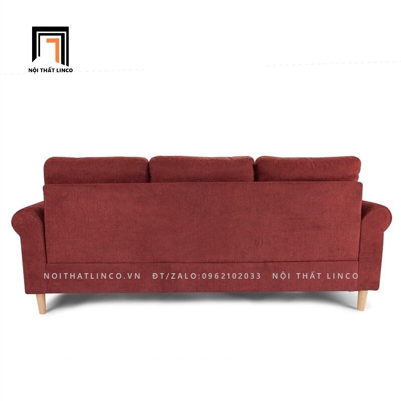 Bộ ghế sofa góc chữ L gia đình GT65 Retic 2m2 x 1m5 vải bố