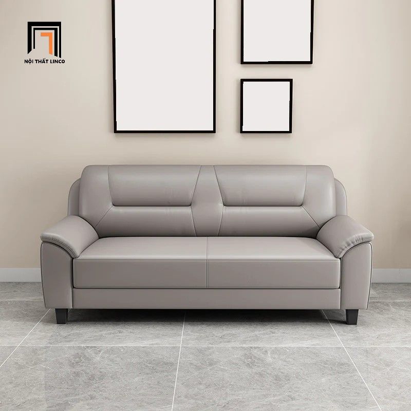 Sofa băng da công nghiệp BT158 Rabot dài 1m7 nhỏ gọn