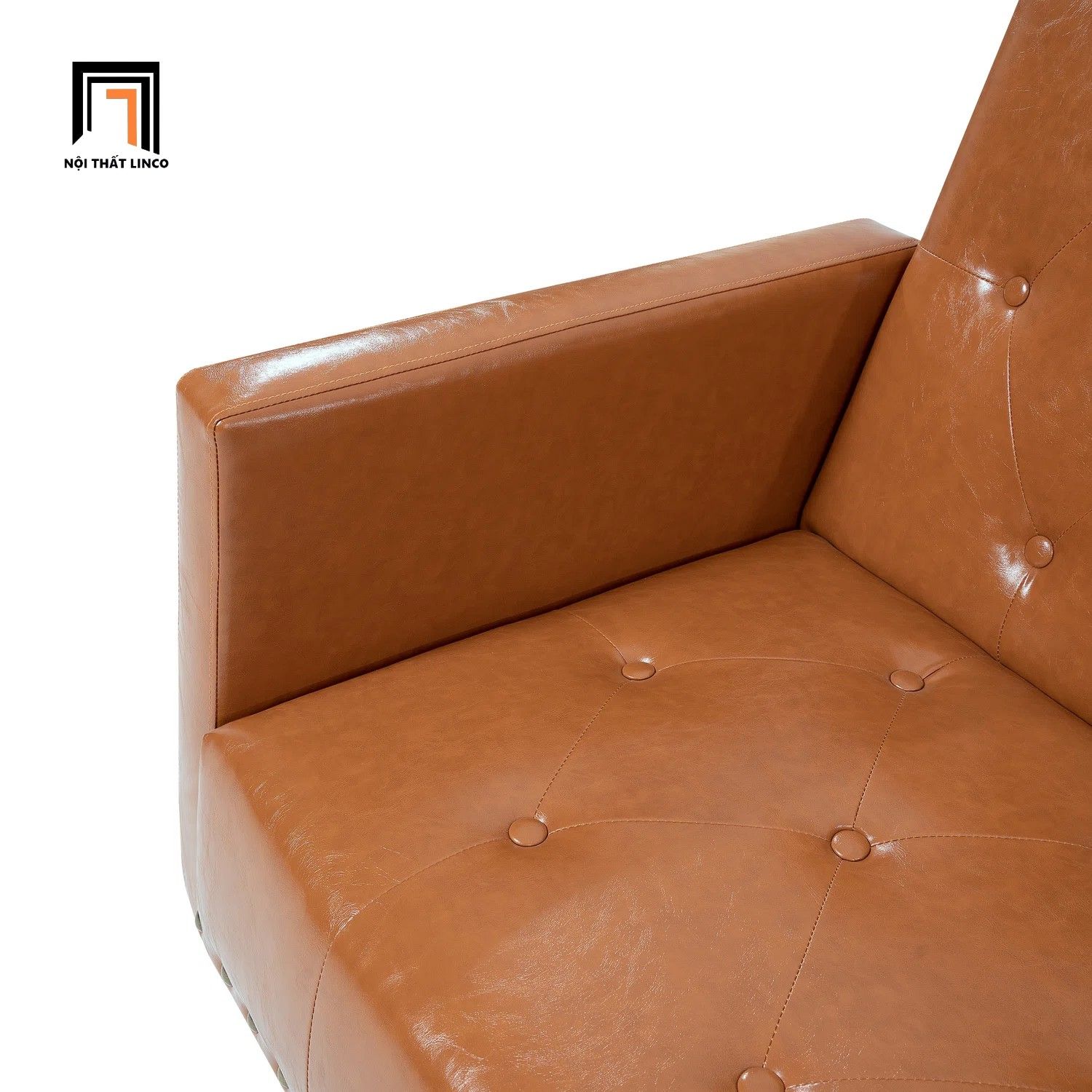 Ghế sofa bed bật giường 2 chỗ ngồi GB101 Sprague 2m da giả