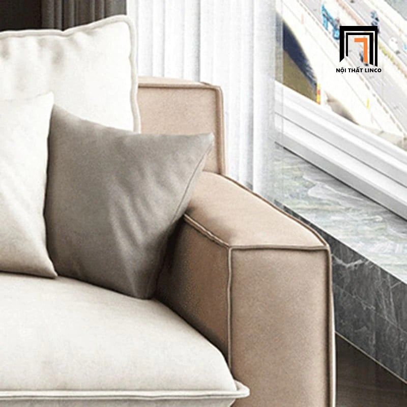Bộ ghế sofa băng sang trọng BT300 Olive dài 2m2 da công nghiệp