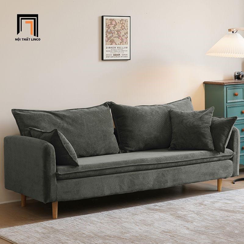 Bộ ghế sofa phòng khách vải nỉ KT104 Nocito giá rẻ