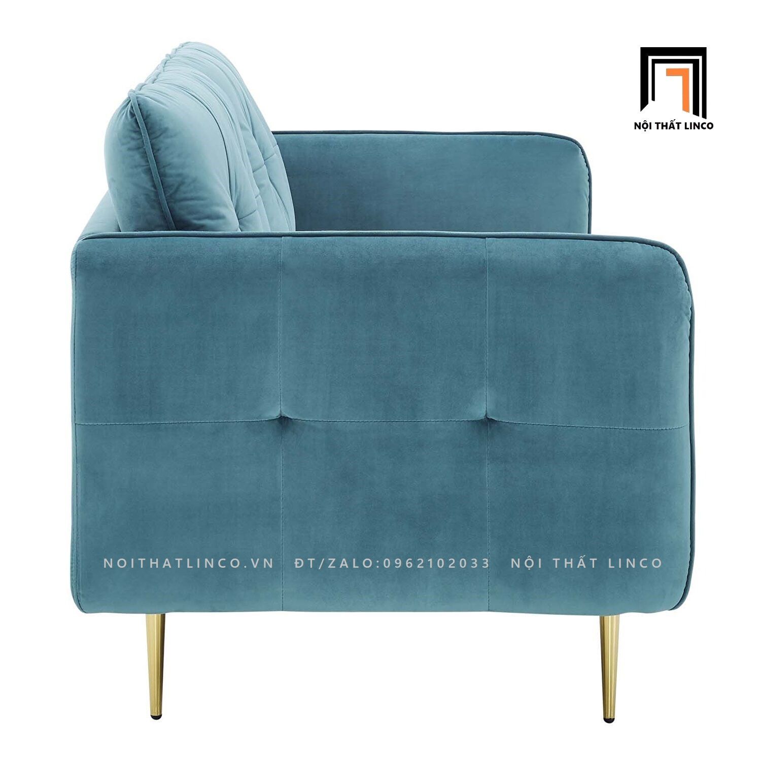 Ghế sofa băng giá rẻ BT98 Cameron dài 1m9 chân inox
