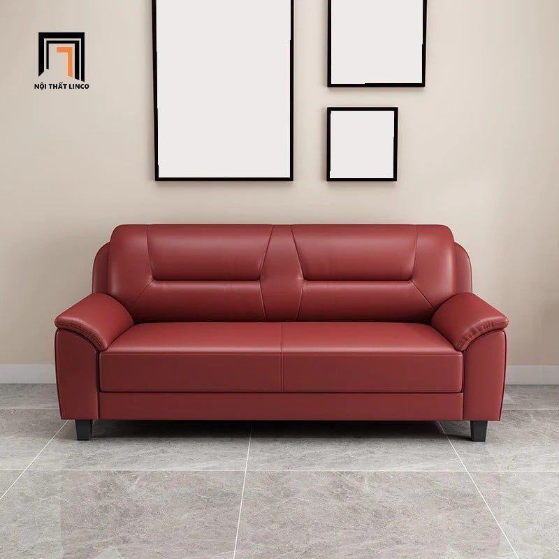 Sofa băng da công nghiệp BT158 Rabot dài 1m7 nhỏ gọn