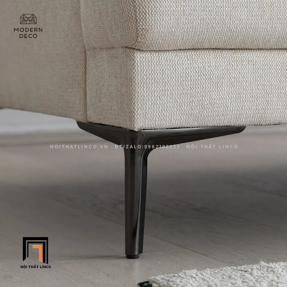Bộ ghế sofa băng gia đình 2m2 BT76 Naby vải bố cotton