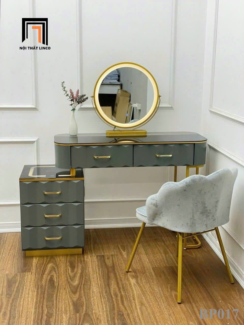 Tủ phấn trang điểm phòng ngủ giá rẻ BP17-AK 1m cho chung cư