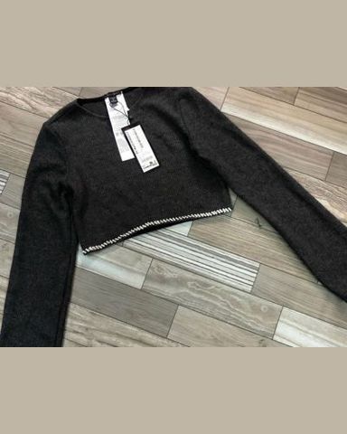 ÁO AMISU CROPTOP DỆT KIM CƯỜM