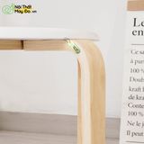  Ghế đôn mini mặt gỗ - Pin Stool 