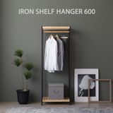  Tủ treo quần áo 600 khung sắt sơn tĩnh điện - iron shelf hanger 600 