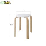  Ghế đôn mini mặt gỗ - Pin Stool 