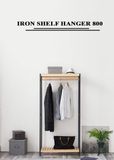  Tủ treo quân áo 800 khung sắt tĩnh điện - iron shelf hanger 800 