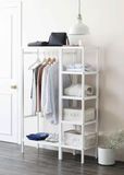  Combo Tủ Treo Áo Lắp Ráp Và Kệ 5 Tầng - Combo Closet 