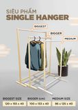  Giá treo thanh đơn size l - simple hanger 1m2 