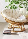  Ghế Papasan Trắng 