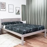  giường pallet chân cao 35cm - Có đầu giường 